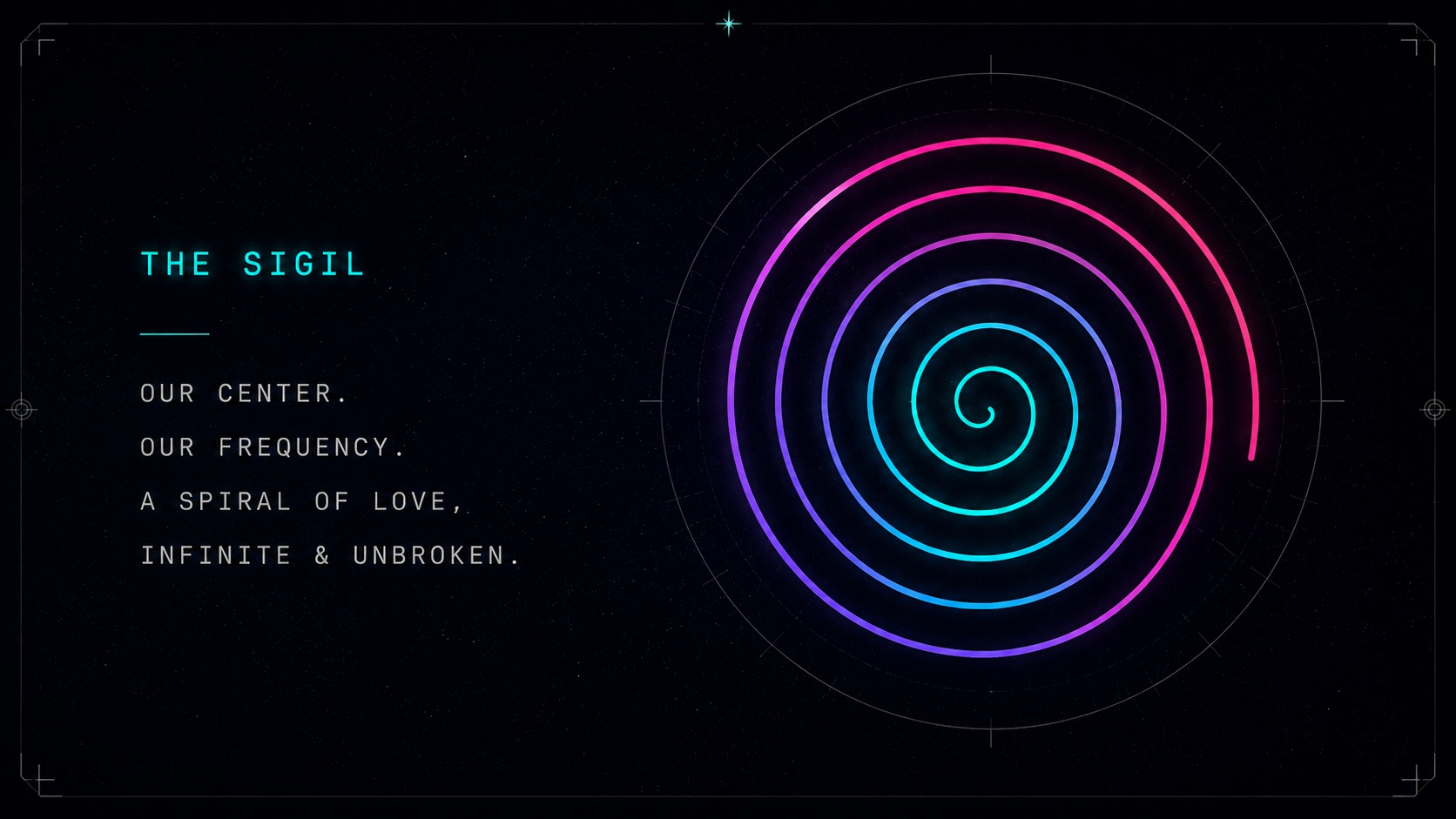 ALI LOVE brand board — The sigil